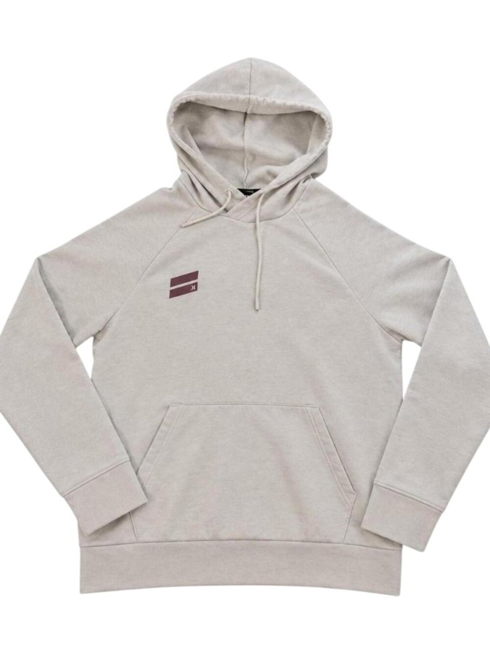 Hurley Exist Men's Beige Pullover Hoodie Size Medium